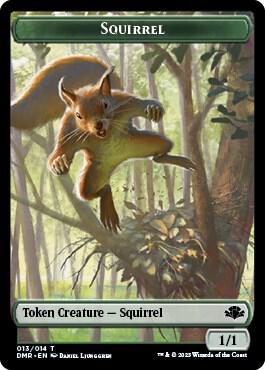 Squirrel Token (13) [Dominaria Remastered]