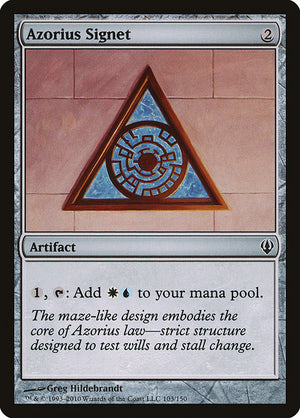 Azorius Signet (103) [Archenemy]