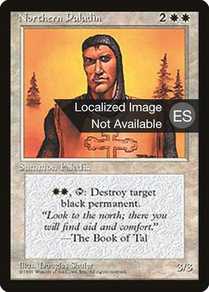 Northern Paladin (37) [Fourth Edition Foreign Black Border]