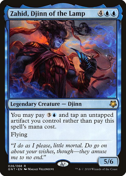 Zahid, Djinn of the Lamp (26) [Game Night]