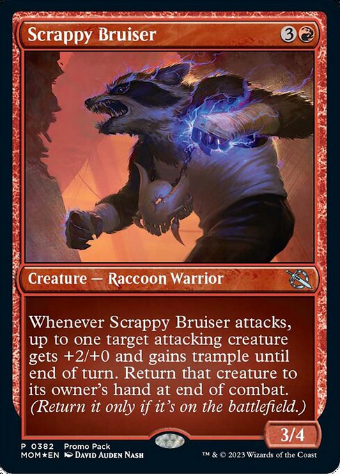 Scrappy Bruiser (382) [March of the Machine]