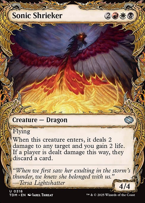 Sonic Shrieker (318) [Tarkir: Dragonstorm]