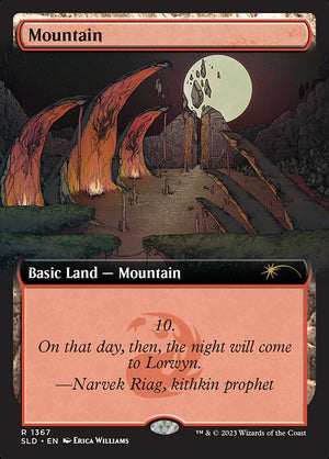 Mountain (1367) [Secret Lair Drop] [Extended Art]