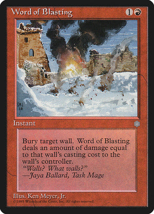 Word of Blasting (224) [Ice Age]