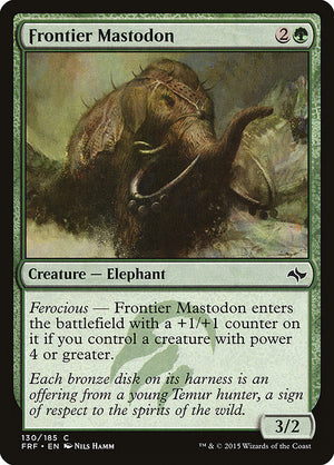 Frontier Mastodon (130) [Fate Reforged]