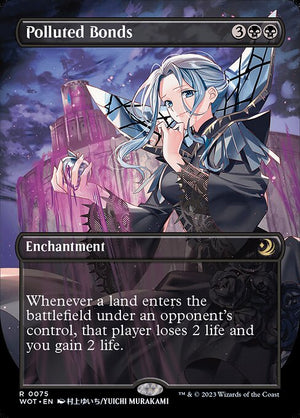 Polluted Bonds (75) [Wilds of Eldraine: Enchanting Tales] [Borderless]