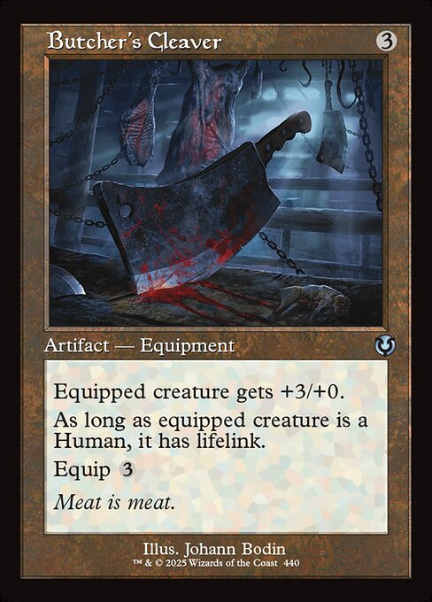 Butcher's Cleaver (440) [Innistrad Remastered]