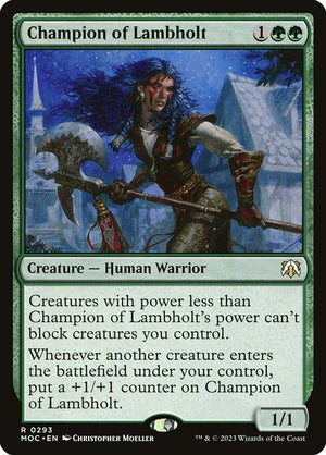 Champion of Lambholt (293) [March of the Machine Commander]