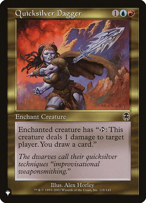 Quicksilver Dagger (APC-118) [The List]