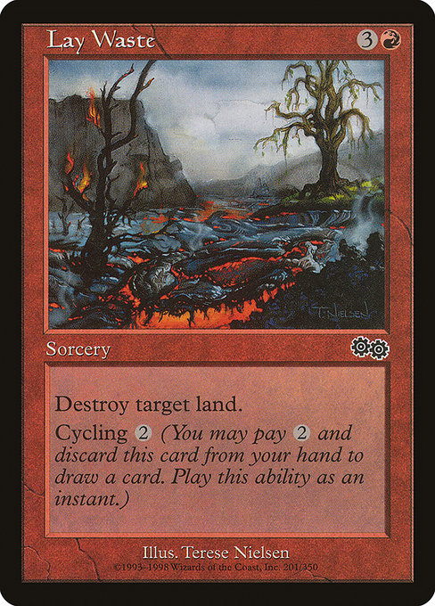 Lay Waste (201) [Urza's Saga]