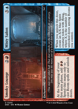 Smoky Lounge // Misty Salon (235) [Duskmourn: House of Horror]