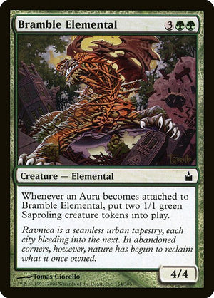 Bramble Elemental (154) [Ravnica: City of Guilds]