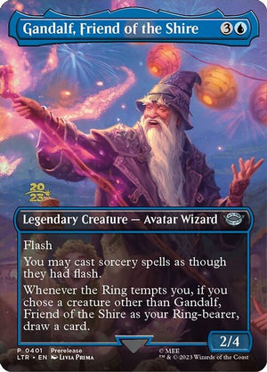 Gandalf, Friend of the Shire (401s) [Tales of Middle-earth Promos] [Borderless]