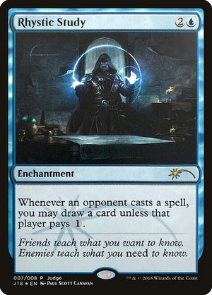 Rhystic Study (7) [Judge Gift Cards 2018]