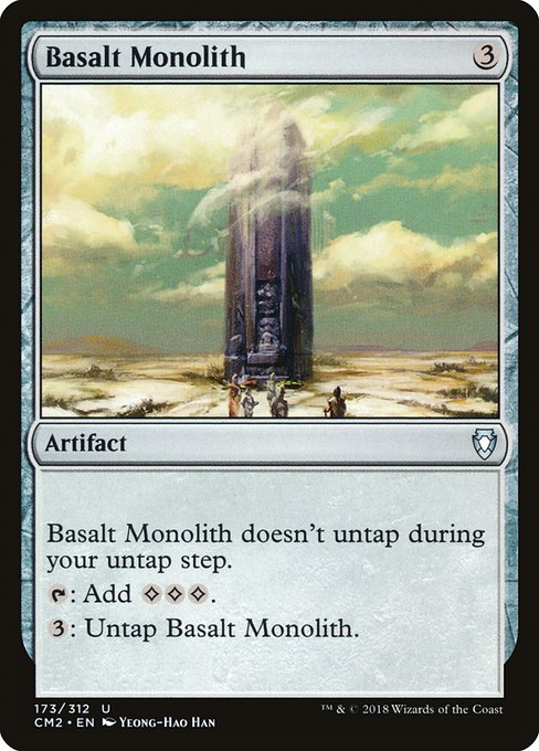 Basalt Monolith (173) [Commander Anthology Volume II]