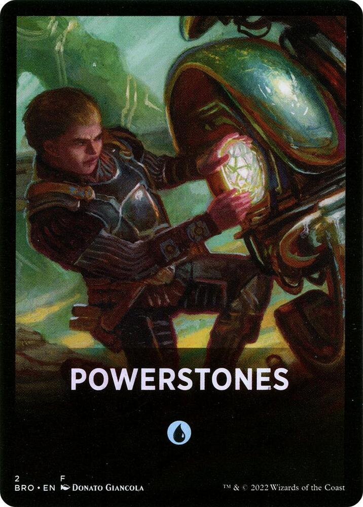 Powerstones Theme Card (2) [The Brothers' War]