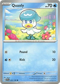 Quaxly (052/198) [SV01 Scarlet and Violet Base Set]