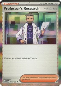Professor's Research - 190/198 (190/198) [SV01 Scarlet and Violet Base Set]