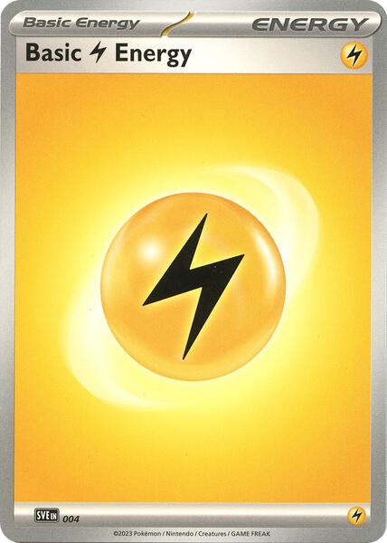 Basic Lightning Energy (004) [SV01 Scarlet and Violet Base Set]