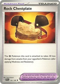 Rock Chestplate (192/198) [SV01 Scarlet and Violet Base Set]