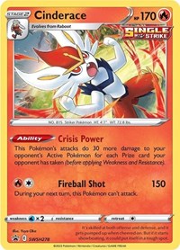 Cinderace - SWSH278 (SWSH278) [SWSH Sword and Shield Promo Cards]
