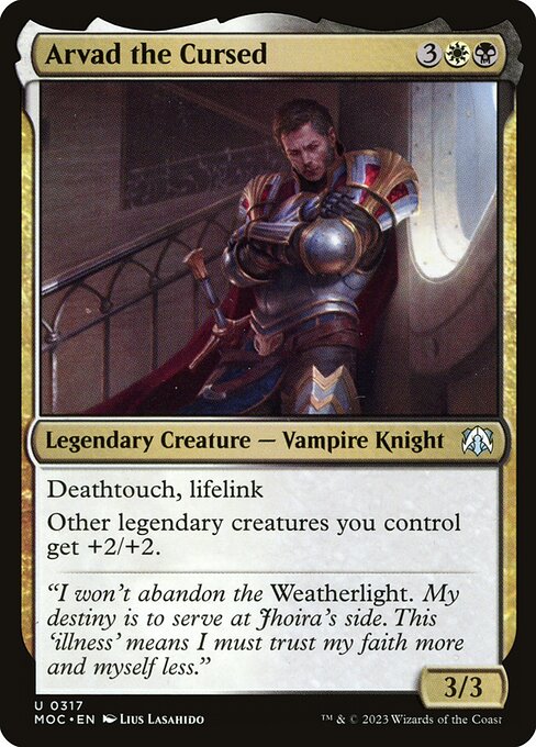 Arvad the Cursed (317) [March of the Machine Commander]