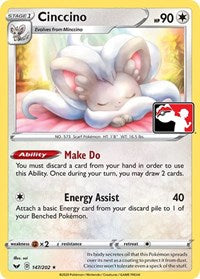 Cinccino (147/202) [Prize Pack Series Cards]