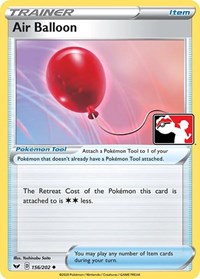 Air Balloon (156/202) [Prize Pack Series Cards]