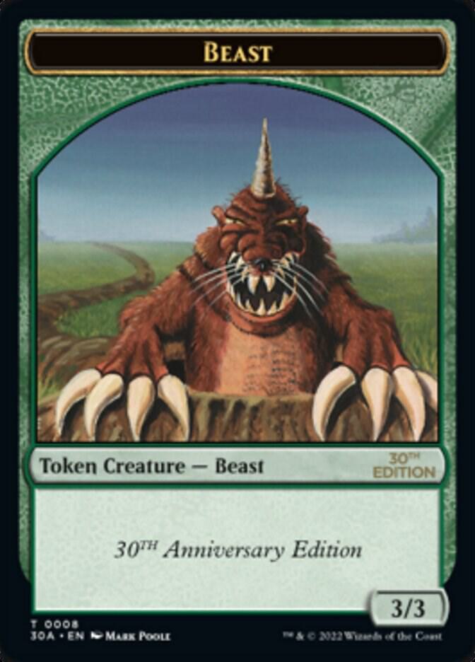 Beast Token (8) [30th Anniversary Edition]
