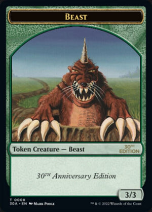 Beast Token (8) [30th Anniversary Edition]