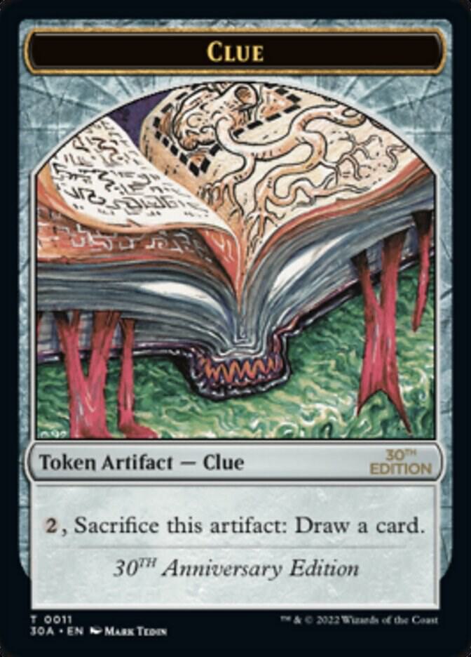 Clue (0011) Token (11) [30th Anniversary Edition]