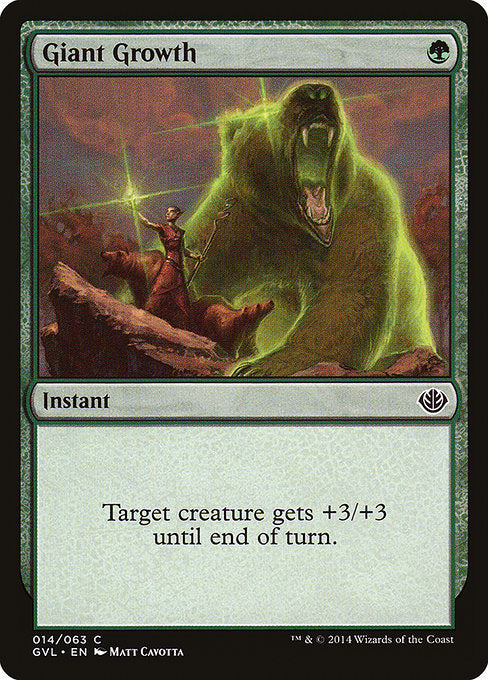 Giant Growth (14) [Duel Decks Anthology: Garruk vs. Liliana]