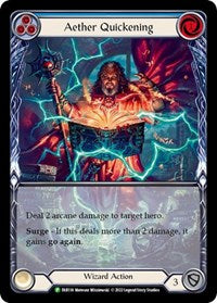 Aether Quickening (Blue) - FAB114 (FAB114) [Flesh and Blood Promo Cards]