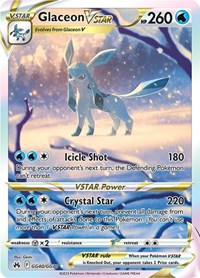 Glaceon VSTAR (GG40/GG70) [Crown Zenith Galarian Gallery]