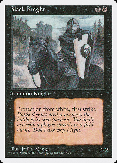 Black Knight (121) [Fourth Edition]