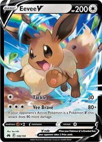 Eevee V (108/159) [Crown Zenith]