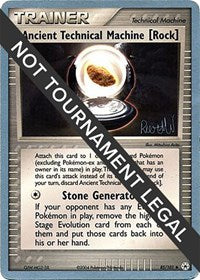 Ancient Technical Machine [Rock] - 2004 (Reed Weichler) (85/101) [World Championship Decks]
