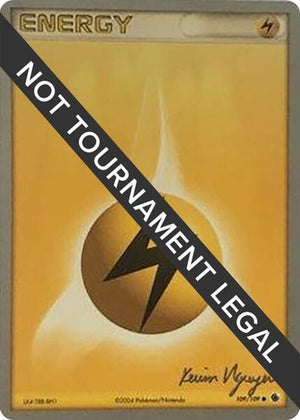 Lightning Energy - 2004 (Kevin Nguyen) (109/109) [World Championship Decks]
