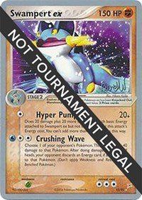 Swampert ex - 2004 (Reed Weichler) (95/95) [World Championship Decks]