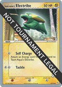 Team Aqua's Electrike - 2004 (Chris Fulop) (27/95) [World Championship Decks]