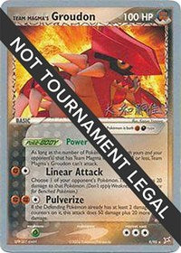 Team Magma's Groudon - 2004 (Tsuguyoshi Yamato) (9/95) [World Championship Decks]