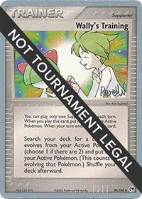 Wally's Training - 2004 (Reed Weichler) (89/100) [World Championship Decks]