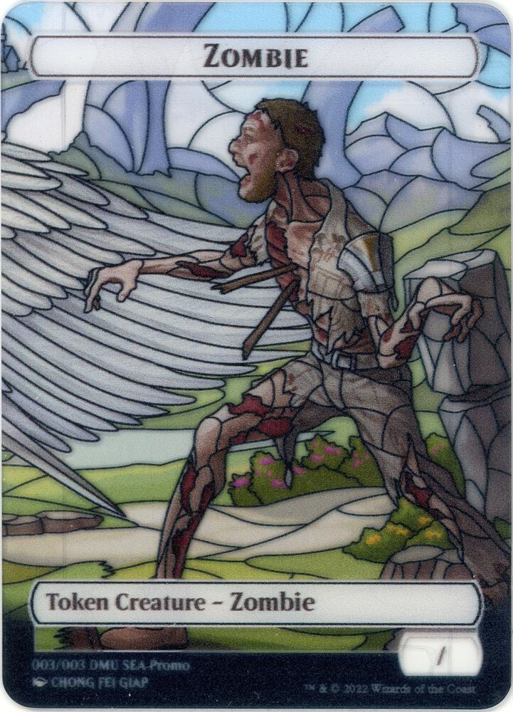 Zombie Token [SEA Exclusive] (003/003) [Dominaria United]