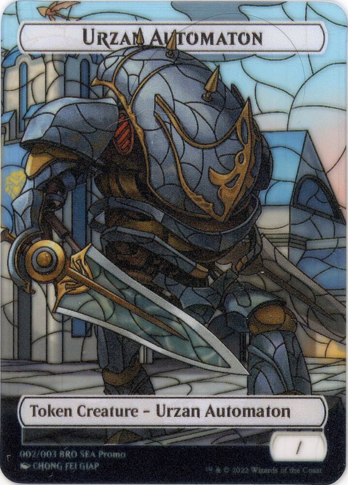 Urzan Automaton Token [SEA Exclusive] (002/003) [The Brothers' War]