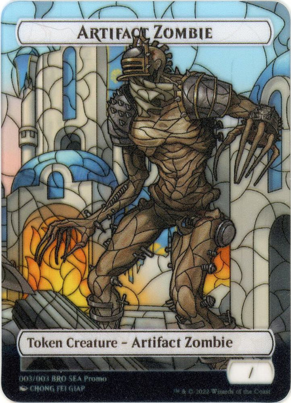 Artifact Zombie Token [SEA Exclusive] (003/003) [The Brothers' War]