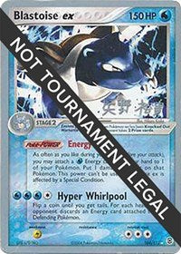 Blastoise ex - 2006 (Hiroki Yano) (104/112) [World Championship Decks]