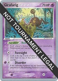 Girafarig - 2006 (Jason Klaczynski) (16/92) [World Championship Decks]