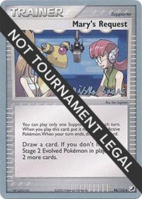 Mary's Request - 2006 (Miska Saari) (86/115) [World Championship Decks]