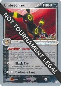 Umbreon ex - 2006 (Jimmy Ballard) (112/115) [World Championship Decks]