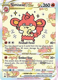 Simisear VSTAR (GG37/GG70) [Crown Zenith Galarian Gallery]